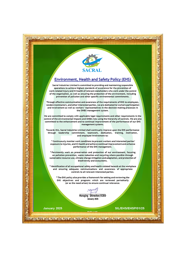 Sacral EHS Policy